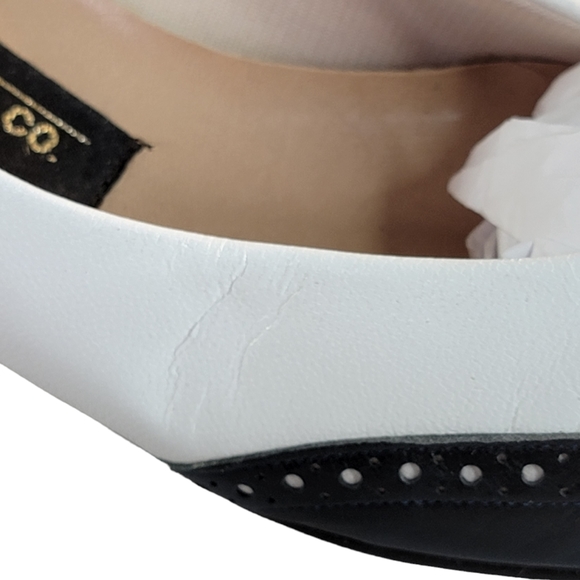 Easy Spirit Wingtip Kitten Vintage Made in USA Heels 193867 Women's Size 8 1/4 - Picture 14 of 14